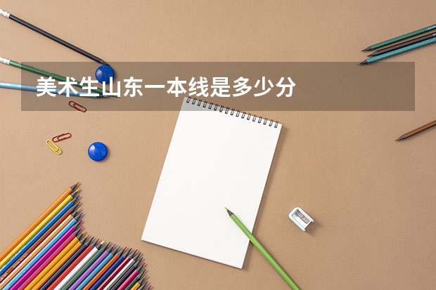 美术生山东一本线是多少分