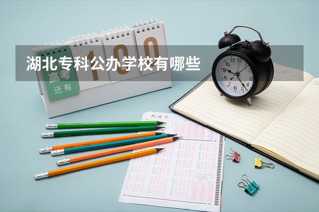 湖北专科公办学校有哪些